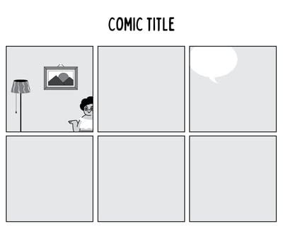 Free printable comic strip templates you can customize | Canva