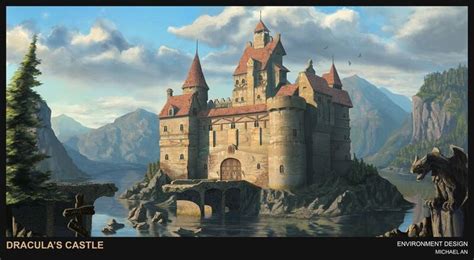 Pin By Mirth On Fantasy Artwork Fantasy Castle Fantasy City Fantasy