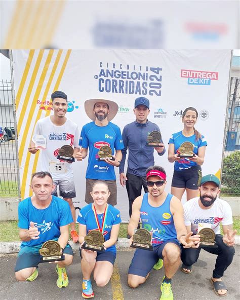 Atletas da Equipe Rodrigues conquistaram 8 pódios no Circuito Angeloni