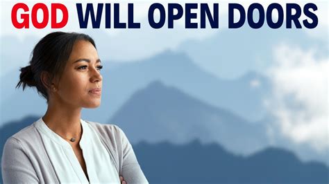 Powerful Declaration And Morning Prayer For Open Doors Of Opportunity