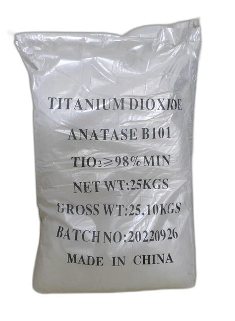 Titanium Dioxide Anatase Chemical Formula TiO2 Grade Standard