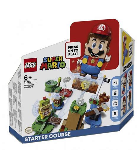 LEGO® Super Mario 71360 Adventures with Mario Starter Course, Age 6+, Building Blocks, 2020 (231pcs)