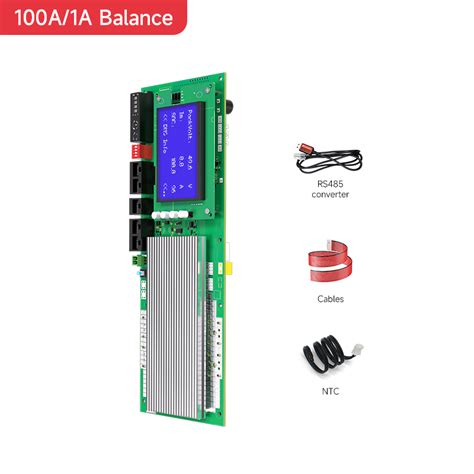 Wholesale Home Energy Storage Smart Bms 8S 16S 100A With 1A Active