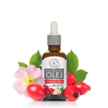 E Fiore Olejek z dzikiej róży rosehip oil nierafinowany rubinowy 50