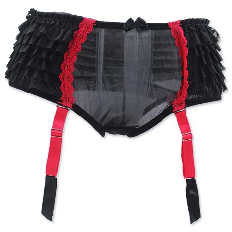 Cake Garter Panties Belt For Stockings Black Jartiyer Sexy Wedding