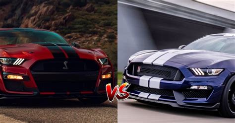 Duelo De Cobras Mustang Shelby Gt Versus Shelby Gt