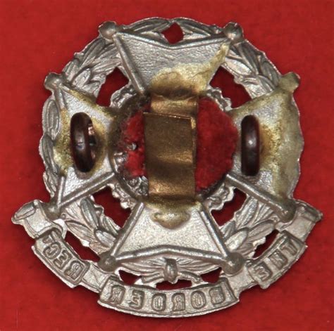 British Army Badges Border Regt Militia Collar Badge