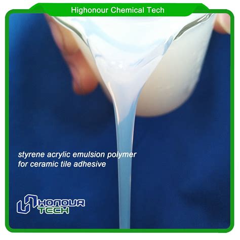 Styrene Acrylic Polymer Emulsion For Porcelain Tile Adhesives China