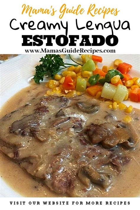 Lengua In Mushroom Sauce Artofit