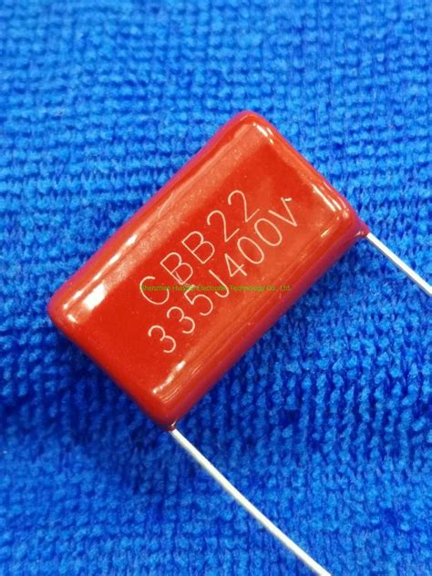 Cbb Polypropylene Film Capacitor 335j 400V 27 5mm Cbb Capacitor