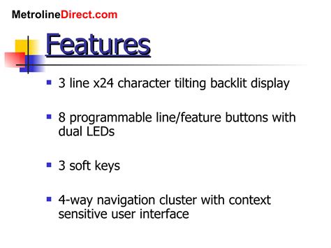 Avaya 1408 Digital Telephone Ppt