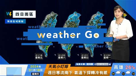 2024 01 18 週五鋒面靠近 晚間北東短暫雨 週六鋒面通過 各地轉局部陣雨 Youtube