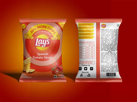 Lays chips packaging design. on Behance