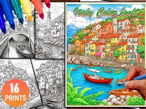 Italy Coloring Book Pages Coloring Page Italy Printable Italy Europe