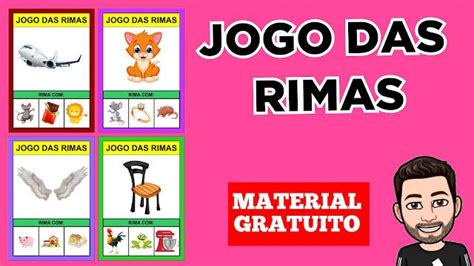 Recursos E Atividades Do Ledson Aldrovandi Jogo Das Rimas Material