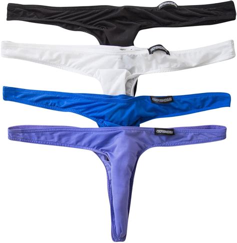 Buy Yufeida Men S G String Thong Underwear Lingerie Transparent Low Rise Bikini Briefs Panties