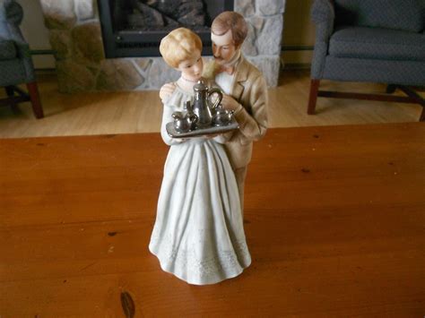 Enesco Treasured Memories Twenty Five Years Together Figurine 1983