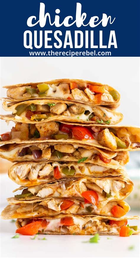 Chicken Quesadilla The Recipe Rebel [video]