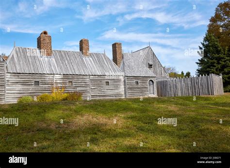Port Royal National Historic Site Port Royal Nova Scotia Stock Photo