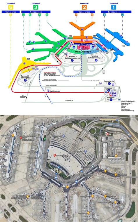 O Hare parking | Chicago international airport - long and short term