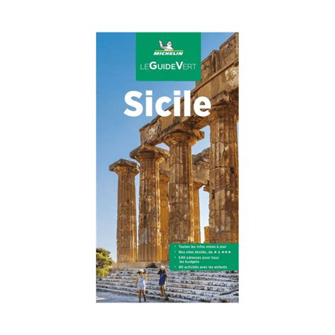 Sicily Michelin Green Guide Boutique De L Aventure Michelin