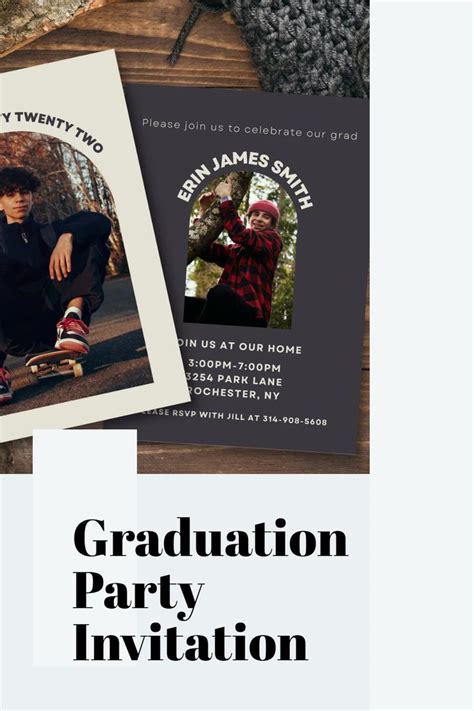 Graduation Invitation 2022 Graduation Open House Invitation Etsy Graduation Invitations High