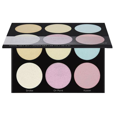 Bh Cosmetics Blacklight Highlight 6 Color Palette Formerly Sleekhair