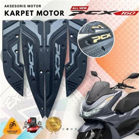 Jual Karpet Motor Pcx Bahan Karet Aksesoris Honda Matic Shopee