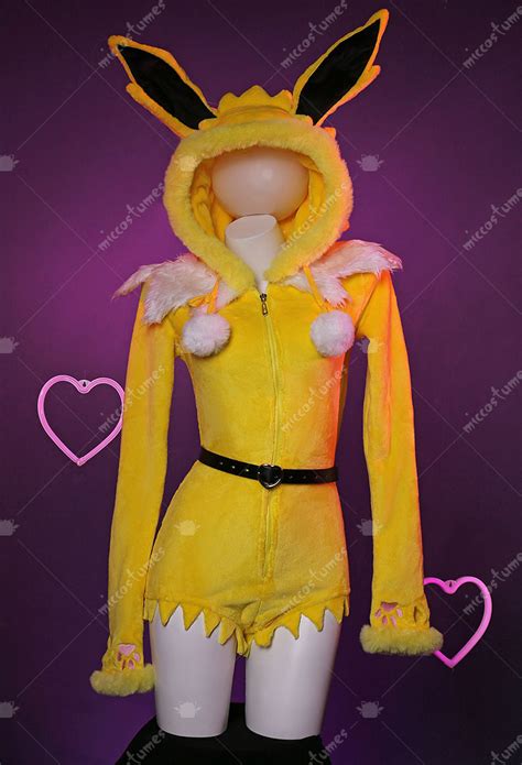 Plus Size Halloween Plush Hooded Romper And Socks PM Derivative Sexy Lingerie Bodysuit Top