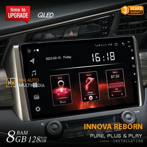 Jual Oem For Toyota Innova Reborn Head Unit Android Ram Gb Tomiko