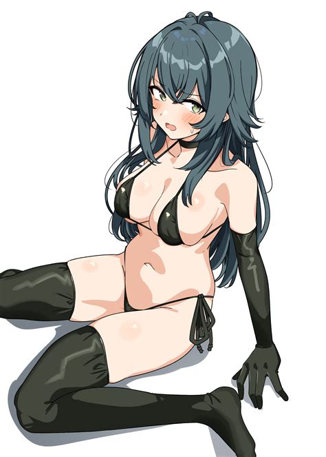 Seihekiog Tsukimura Temari Gakuen Idolmaster Idolmaster Absurdres Highres 1girl Bikini