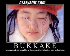 Nut Bustin Bukkake Asian Face Porn Pic
