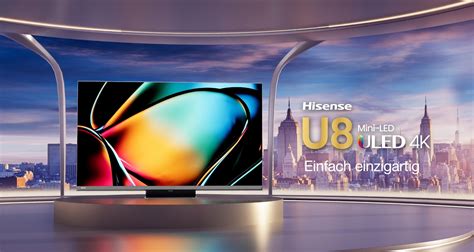 Hisense U Kq Gamma Di Tv Mini Led K Con Diagonale Fino A Pollici