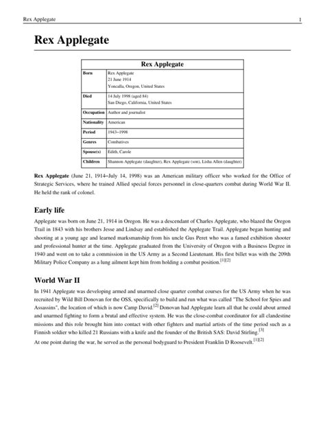 Rex Applegate Pdf Military Science Combat