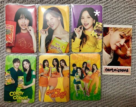 [read Description] Twice X Oishi Photocards Momo Sana Mina Dahyun