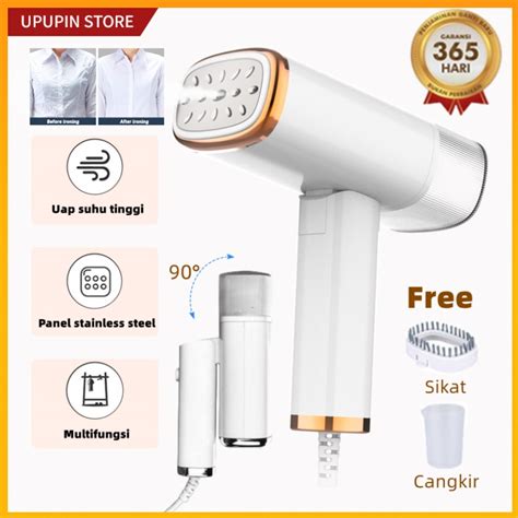 Jual Upupin Setrika Uap Listrik Portable Handy Garment Steamer Uap