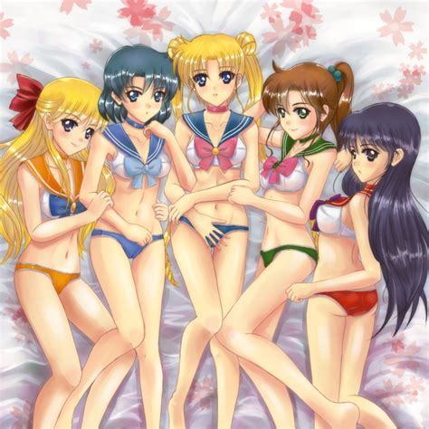 Rule 34 5girls Ami Mizuno Bishoujo Senshi Sailor Moon Bra Female