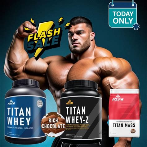 Titan Whey Titan Mass Protein Kg Shopee Malaysia