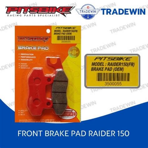 RAIDER 150 BRAKE DISC PAD CARB PITSBIKE Lazada PH