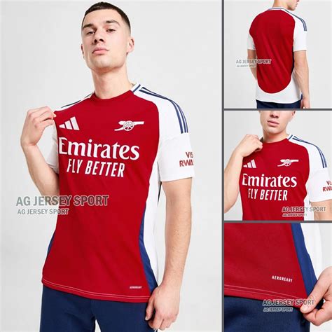 Jual Jersey Arsenal New Home Merah Grade Ori Baju Sepak Bola