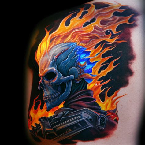 56 Ghost Rider Tattoo Ideas TattooClue