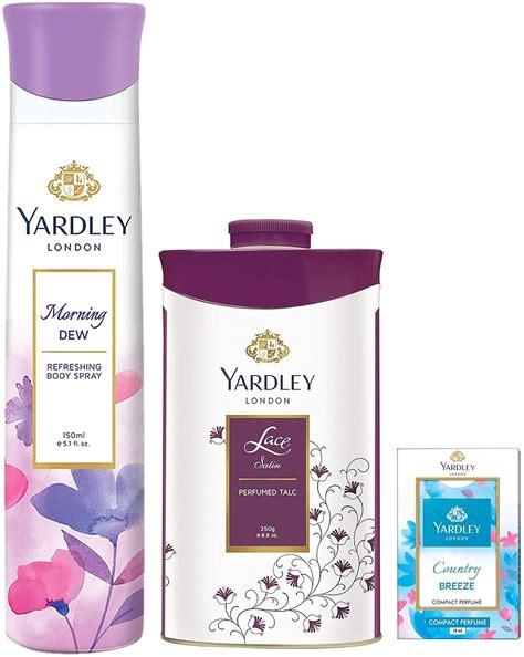 Buy Yardley London Lace Satin Perfumed Talc For Women 250g And Yardley