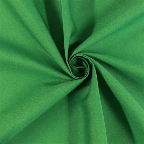 Kelly Green 100 Cotton Broadcloth Fabric 59 Inches Etsy