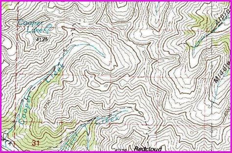 Topographic Maps Quadrants Boss Tambang