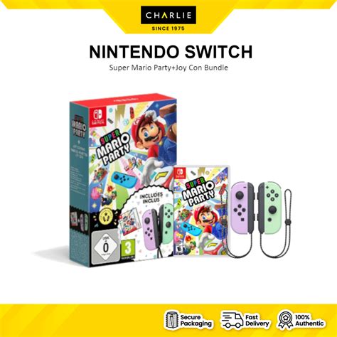 NINTENDO SWITCH SUPER MARIO PARTY JOY CON BUNDLE SET Shopee Malaysia