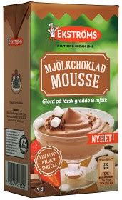 Köp Ekströms Mjölkchokladmousse 5 dl på delitea se