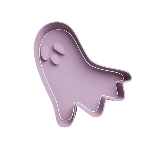 Ghost Cookie Cutter STL 10 Cookie Cutter STL Store Design Optimized