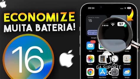 7 DICAS Para ECONOMIZAR MUITA BATERIA No IOS 16 YouTube