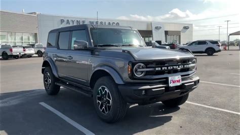 2023 Ford Bronco Outer Banks Payne Weslaco Ford Weslaco Texas Youtube