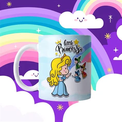 Kit Imprimible Plantillas Tazas Princesas Disney Sublimar M Mebuscar